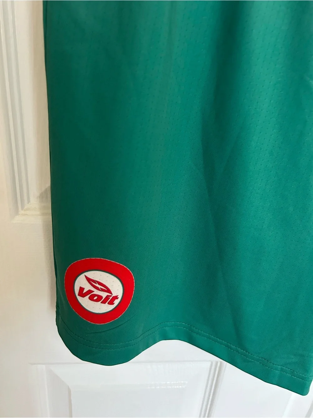 Men's Athletic Shorts in Teal Green with Elastic Waist